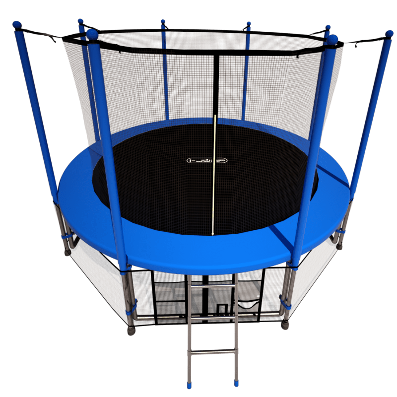 Батут i-Jump 14 FT (427 см) синий, изображение 2