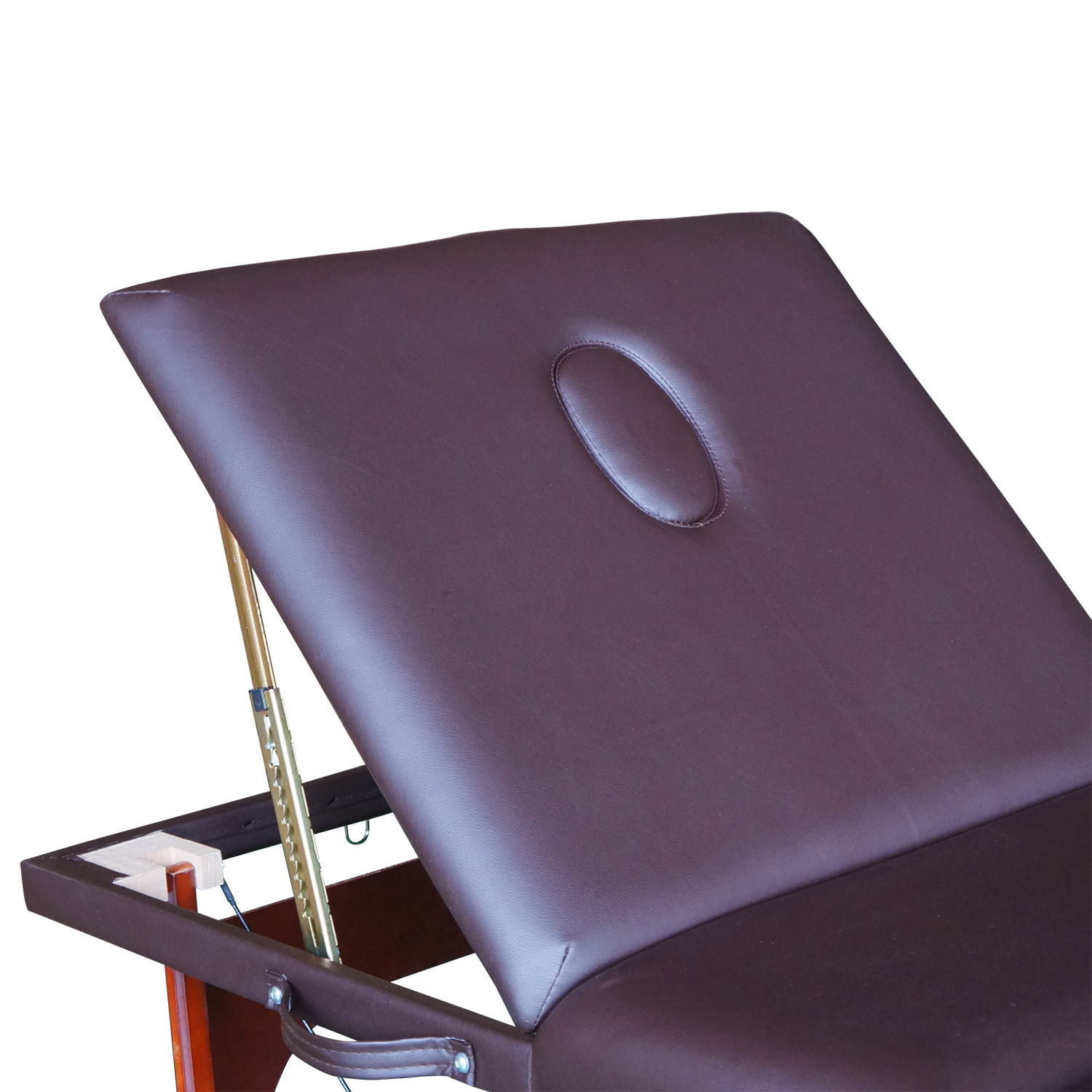 Массажный стол DFC NIRVANA, Relax Pro, дерев. ножки, цвет коричневый, изображение 5