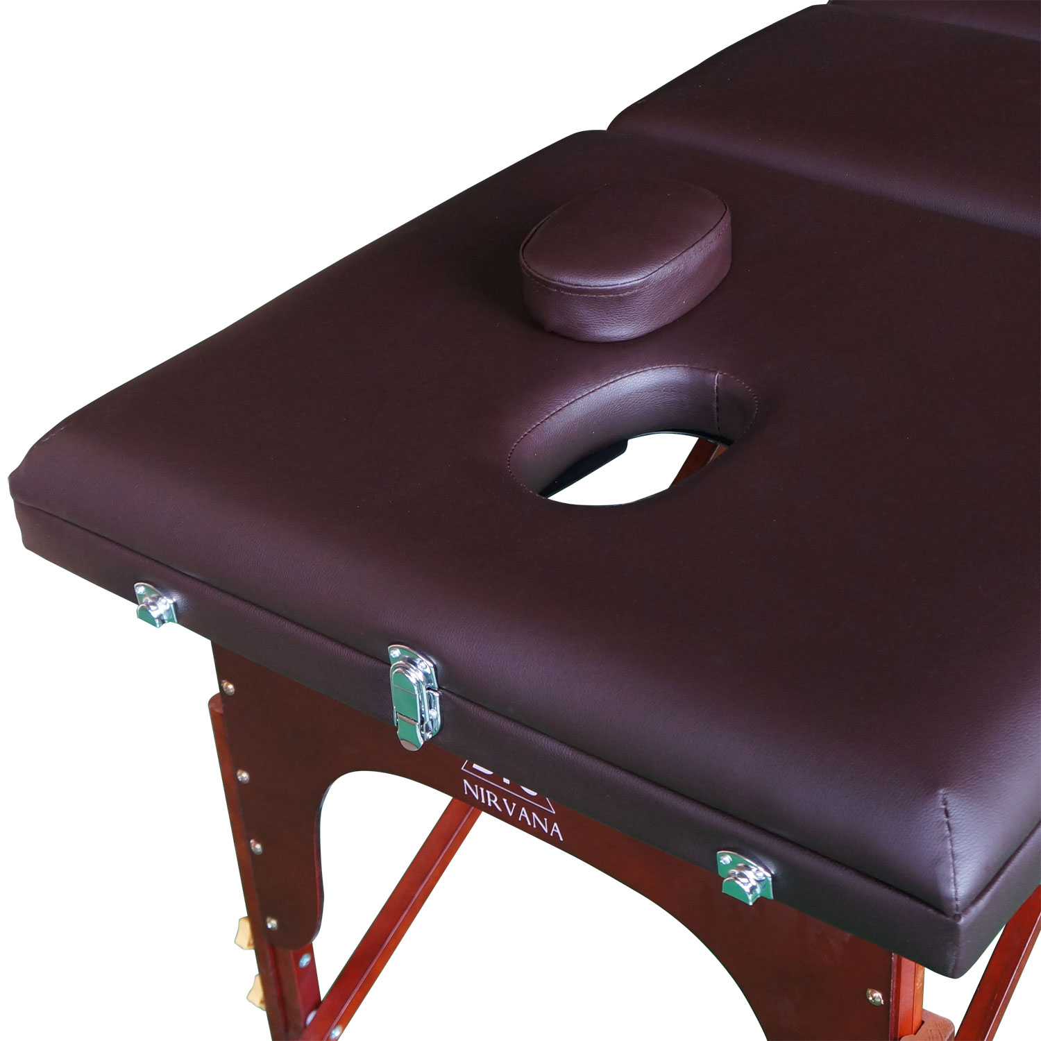 Массажный стол DFC NIRVANA, Relax Pro, дерев. ножки, цвет коричневый, изображение 7