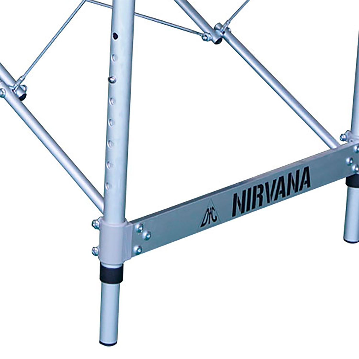 Массажный стол DFC NIRVANA, Elegant LUXE, 186x70x4 см, алюм. ножки, цвет светло голубой, изображение 5
