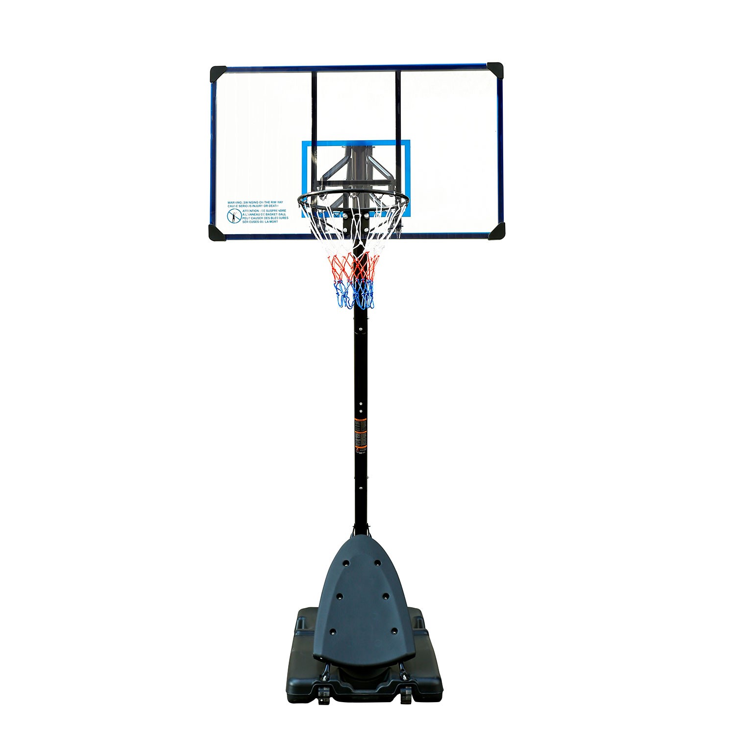 Баскетбольная мобильная стойка DFC STAND54KLB 137x82см