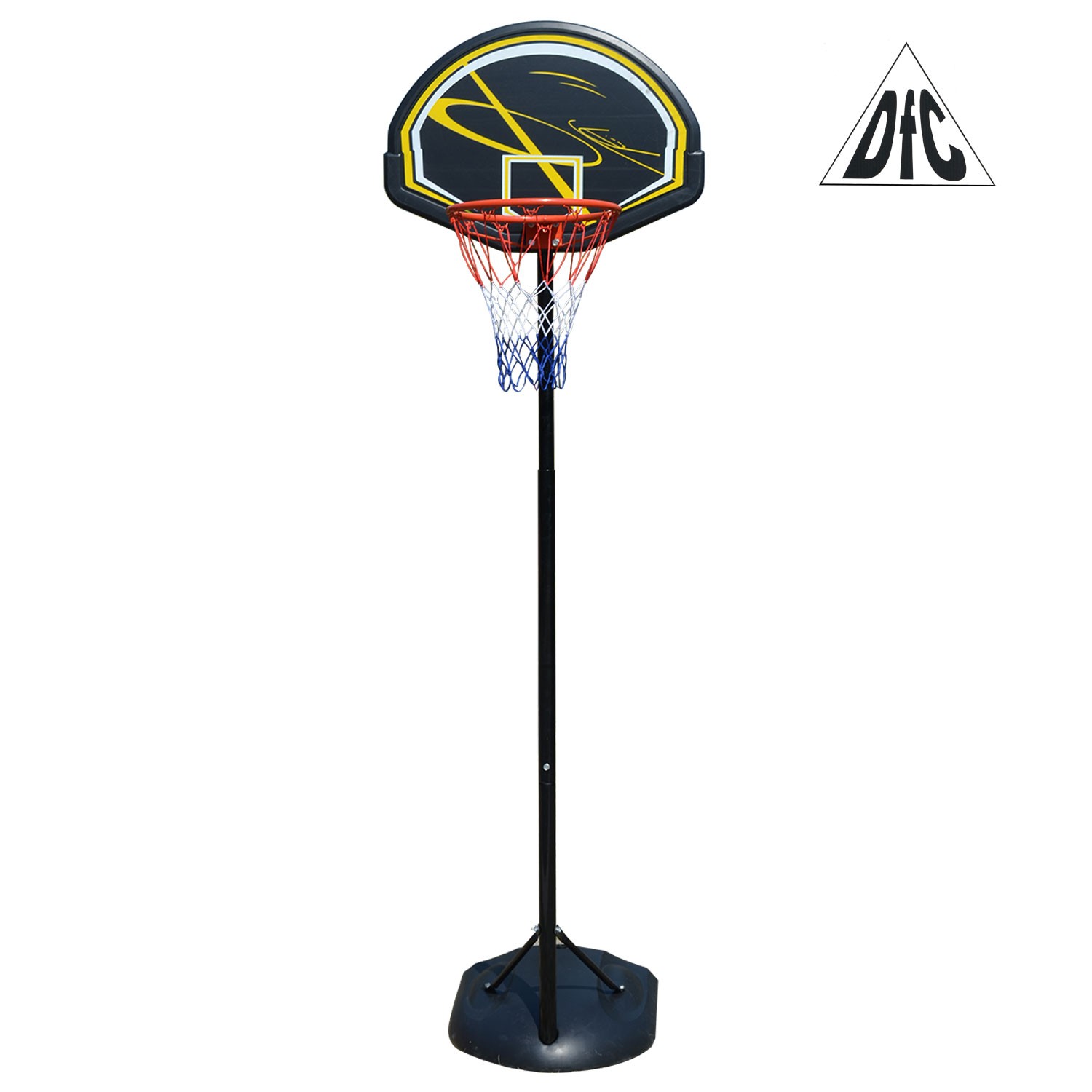 Мобильная баскетбольная стойка DFC KIDS3 80x60см полиэтилен