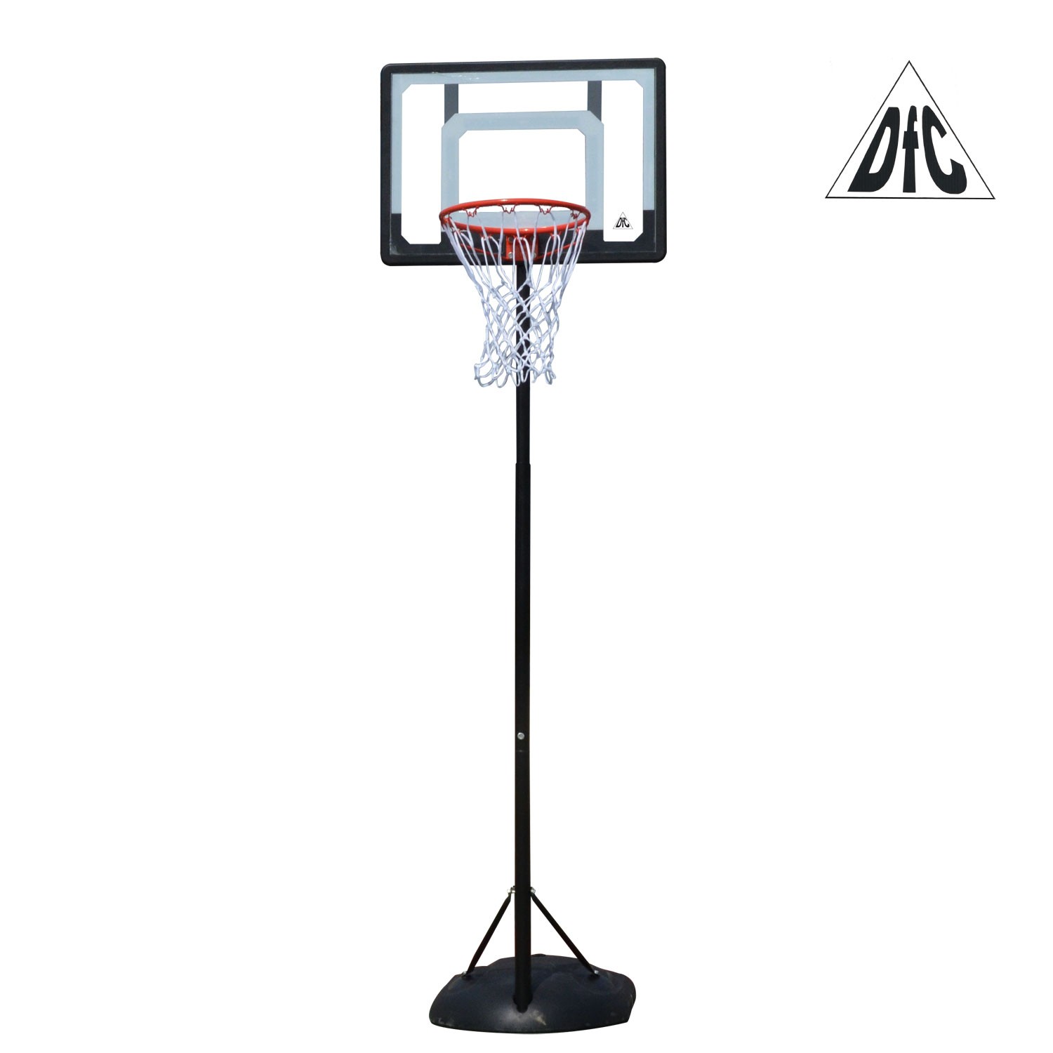 Мобильная баскетбольная стойка DFC KIDS4 80x58см полиэтилен