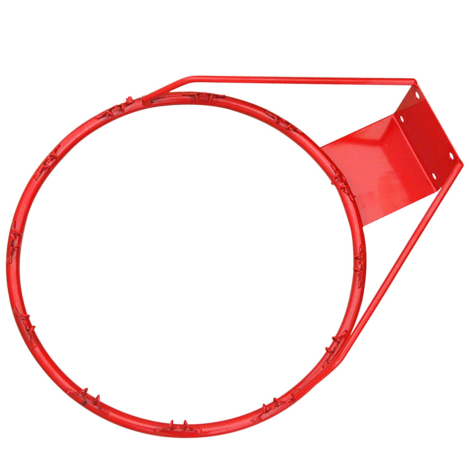 Кольцо баскетбольное DFC R1 45см (18") оранжево-красное, изображение 3