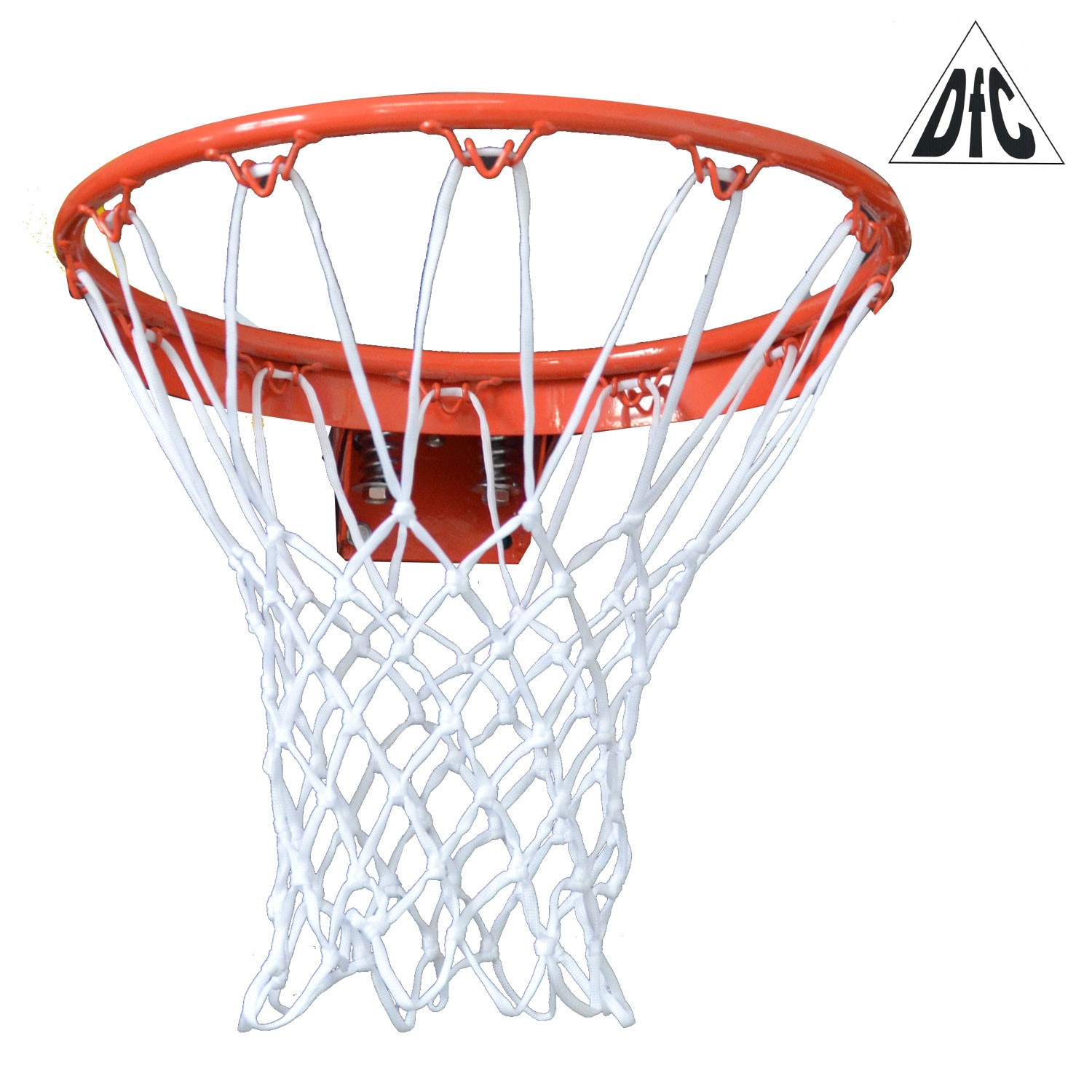 Кольцо баскетбольное DFC R3 45см (18") 2 пружины, оранжево-красное, изображение 2