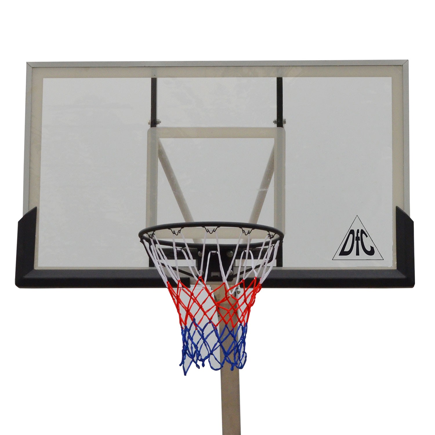 Баскетбольная мобильная стойка DFC STAND50SG 127X80см поликарбонат, изображение 5