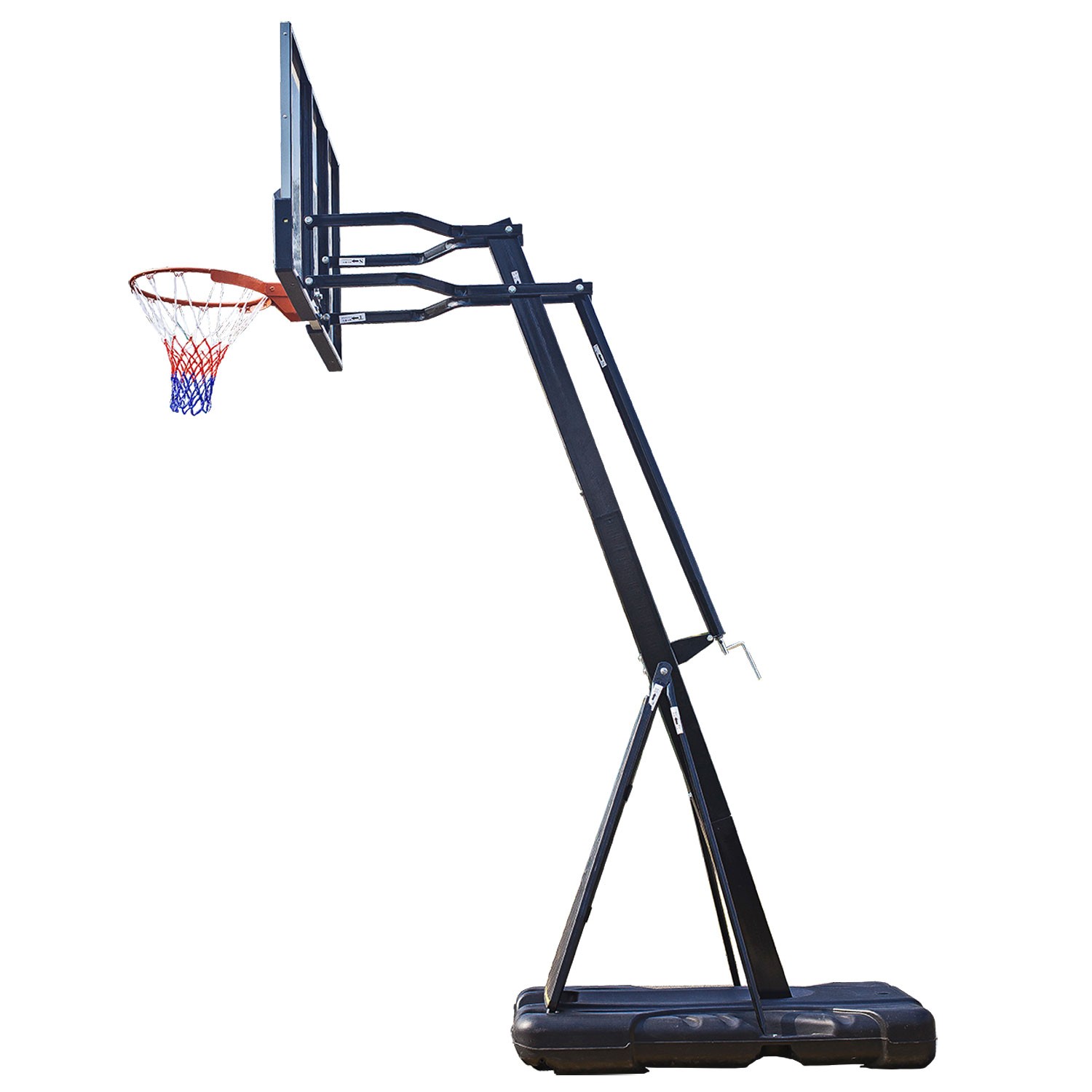 Баскетбольная мобильная стойка DFC STAND54G 136x80см стекло, изображение 6