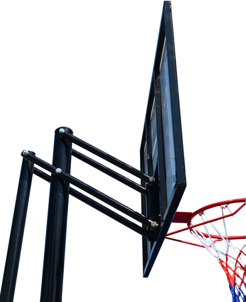 Баскетбольная мобильная стойка DFC STAND56P 143x80см поликарбонат, изображение 4