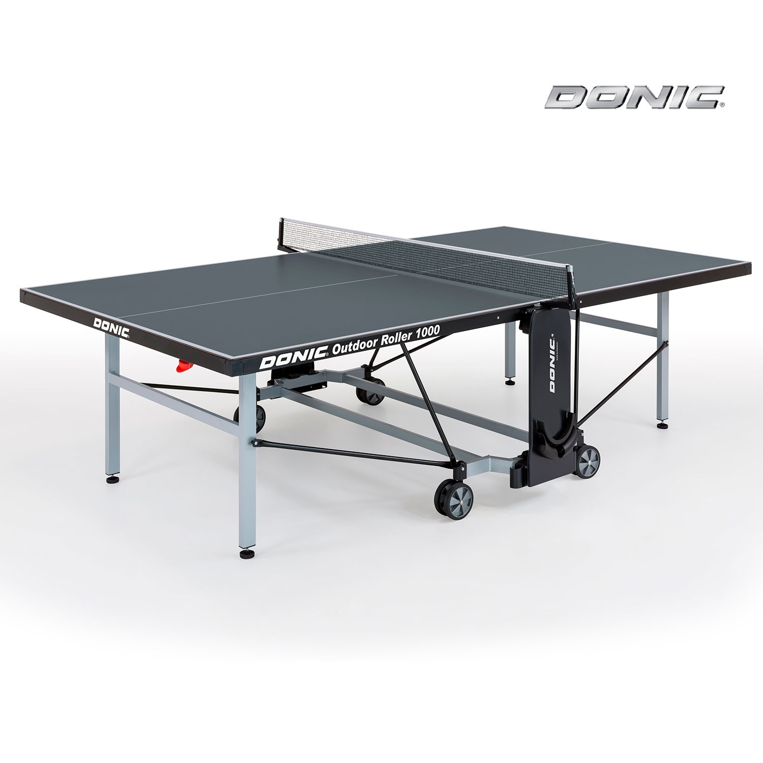 Теннисный стол Donic OUTDOOR ROLLER 1000 серый