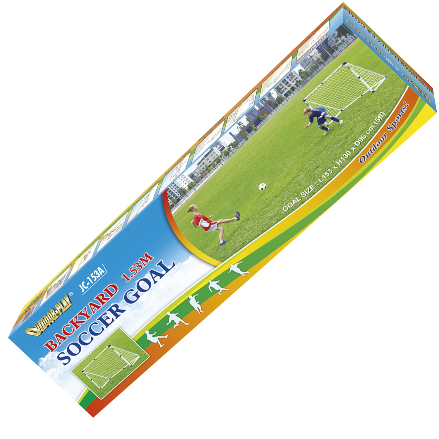 Ворота игровые DFC 5 FT Backyard Soccer GOAL153A, изображение 2