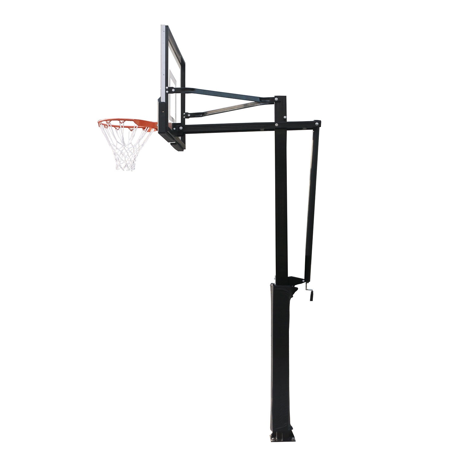 Баскетбольная стационарная стойка DFC ING54U 136x80см, изображение 2