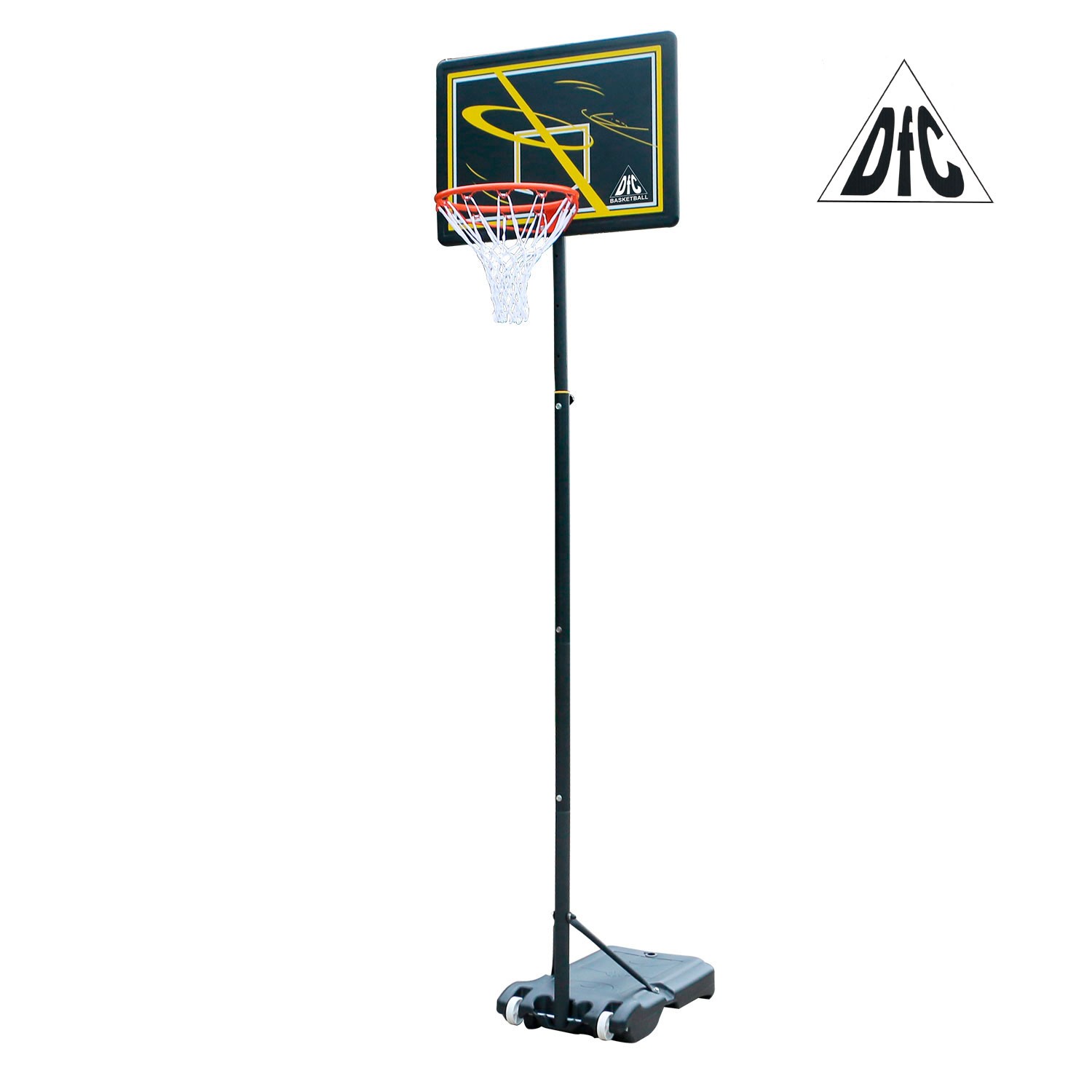 Мобильная баскетбольная стойка DFC 80x58см п/э KIDSD2
