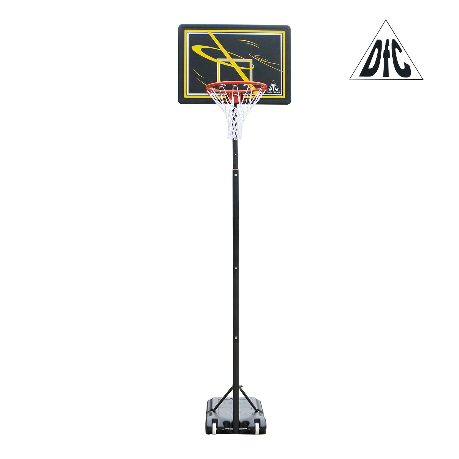 Мобильная баскетбольная стойка DFC 80x58см п/э KIDSD2, изображение 4