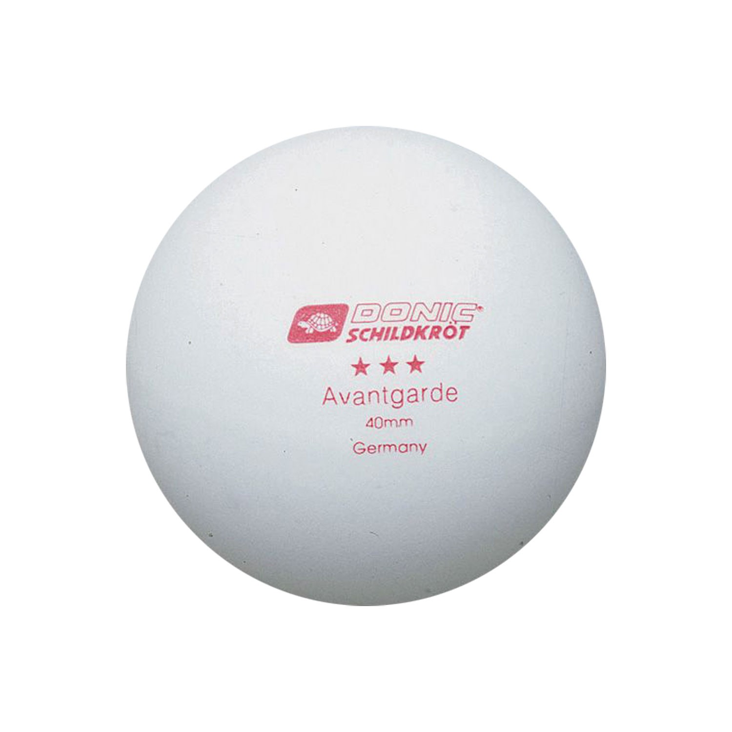 Мячики для н/тенниса Donic AVANTGARDE 3, 6 штук, белый, изображение 2