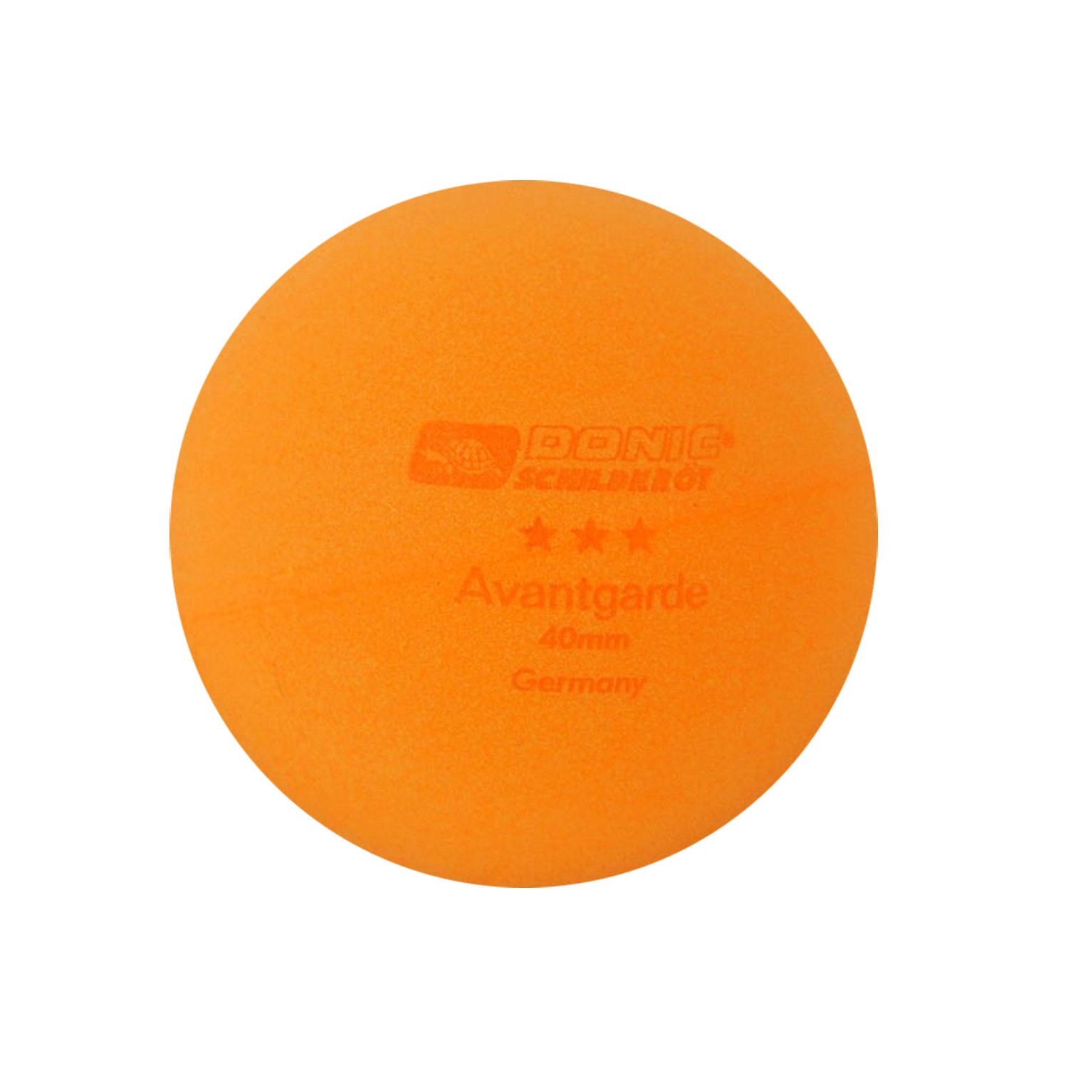 Мячики для н/тенниса Donic AVANTGARDE 3, 6 штук, оранжевый, изображение 2