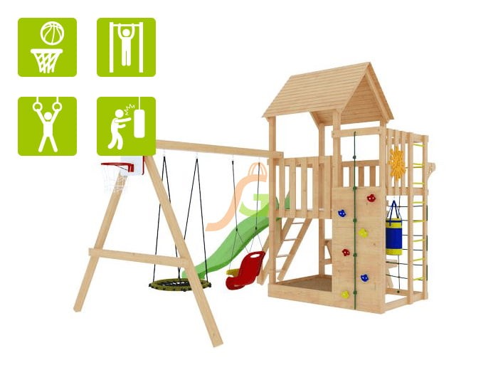 Детские площадки для дачи DIY IgraGrad Детская площадка IgraGrad Крафт Pro 1, изображение 5