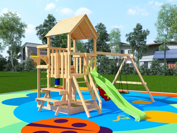 Детские площадки для дачи DIY IgraGrad Детская площадка IgraGrad Крафт Pro 1